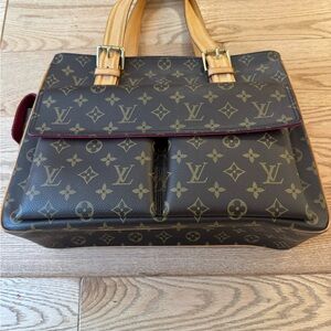 Louis Vuitton Multipli Cite Brown Monogram Shoulder Bag